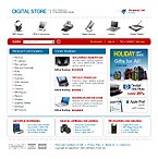 Web Hosting Web Design Template 10022
