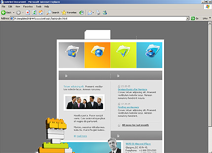 HTML HOMEPAGE SCREENSHOT