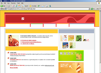 HTML HOMEPAGE SCREENSHOT