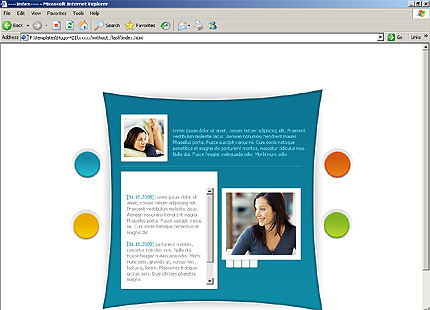 HTML HOMEPAGE SCREENSHOT