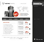 Web Hosting Web Design Template 10600