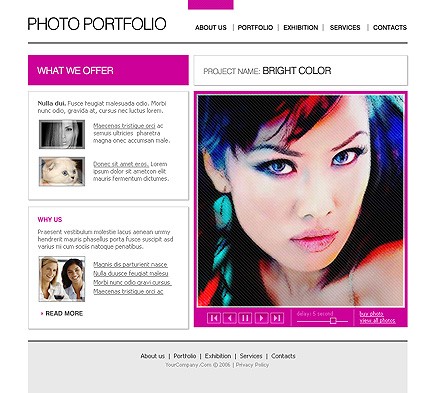 ADOBE PHOTOSHOP HOMEPAGE SCREENSHOT