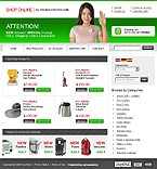 Web Hosting Web Design Template 10701