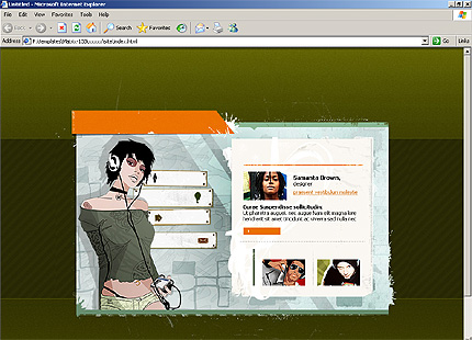 HTML HOMEPAGE SCREENSHOT