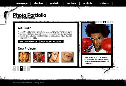 ADOBE PHOTOSHOP HOMEPAGE SCREENSHOT