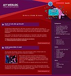 Web Hosting Web Design Template 10784