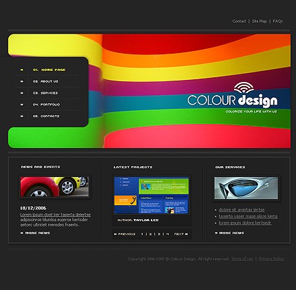 ADOBE PHOTOSHOP HOMEPAGE SCREENSHOT