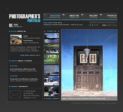 ADOBE PHOTOSHOP HOMEPAGE SCREENSHOT