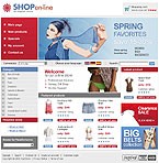 Web Hosting Web Design Template 10982