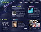 Web Hosting Web Design Template 11294