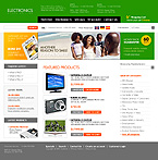 Web Hosting Web Design Template 11663