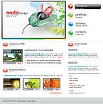 Web Hosting Web Design Template 11672