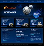 Web Hosting Web Design Template 12229