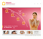 Web Hosting Web Design Template 12301
