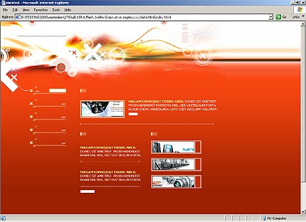 HTML HOMEPAGE SCREENSHOT