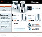 Web Hosting Web Design Template 12348