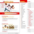 Web Hosting Web Design Template 12355