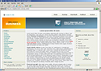 Web Hosting Web Design Template 12535