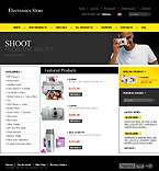 Web Hosting Web Design Template 12540