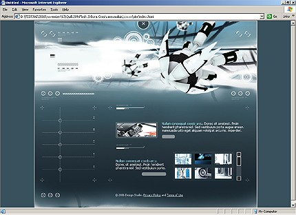 HTML HOMEPAGE SCREENSHOT