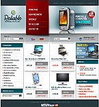Web Hosting Web Design Template 12885