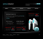 Web Hosting Web Design Template 12896