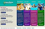 Web Hosting Web Design Template 1305
