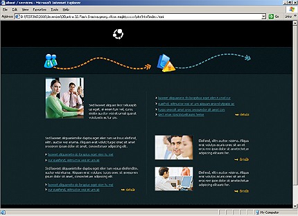 HTML HOMEPAGE SCREENSHOT