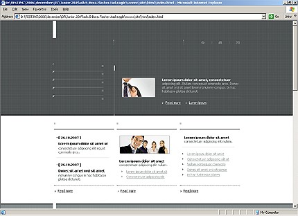 HTML HOMEPAGE SCREENSHOT