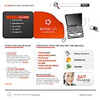 Web Hosting Web Design Template 13277