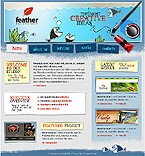 Web Hosting Web Design Template 13766
