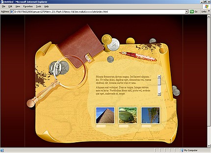 HTML HOMEPAGE SCREENSHOT