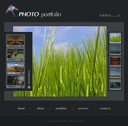 ADOBE PHOTOSHOP HOMEPAGE SCREENSHOT