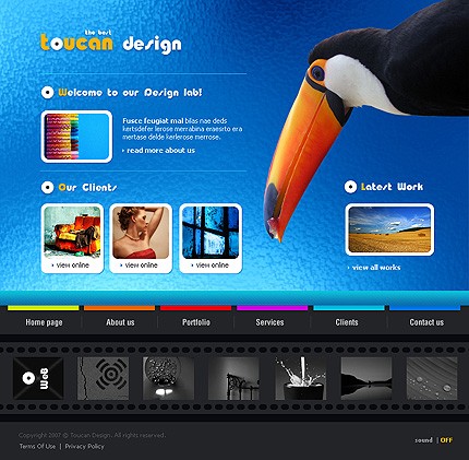 ADOBE PHOTOSHOP HOMEPAGE SCREENSHOT