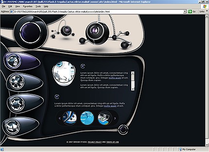 HTML HOMEPAGE SCREENSHOT