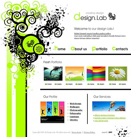 ADOBE PHOTOSHOP HOMEPAGE SCREENSHOT