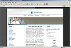 Web Hosting Web Design Template 14278