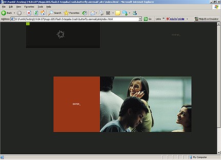 HTML HOMEPAGE SCREENSHOT