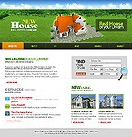 Web Hosting Web Design Template 15277