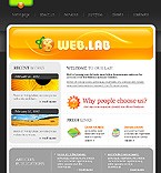 Web Hosting Web Design Template 15320