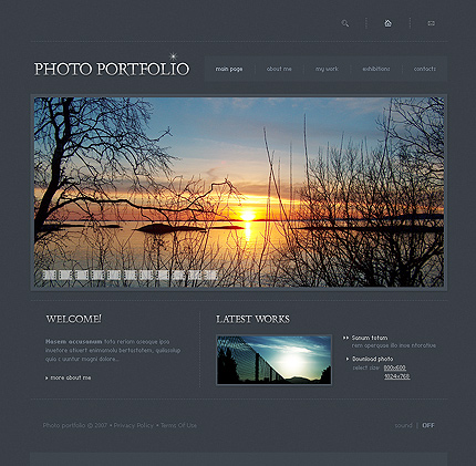 ADOBE PHOTOSHOP HOMEPAGE SCREENSHOT