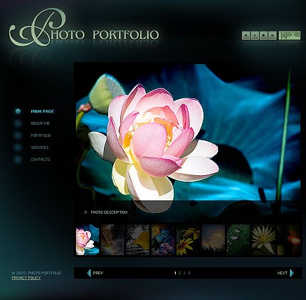 ADOBE PHOTOSHOP HOMEPAGE SCREENSHOT