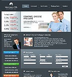 Web Hosting Web Design Template 16048