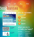 Web Hosting Web Design Template 16309