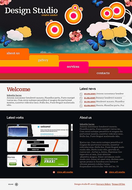 ADOBE PHOTOSHOP HOMEPAGE SCREENSHOT