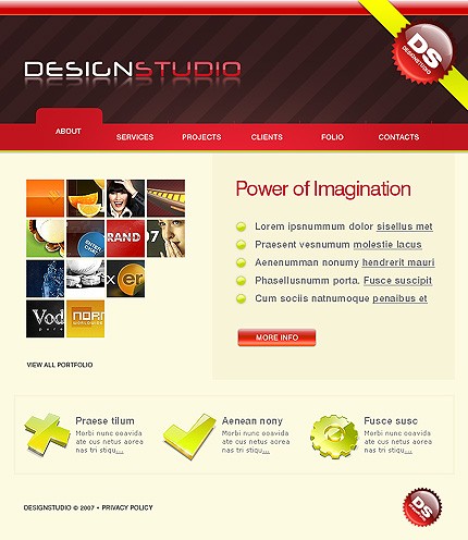 ADOBE PHOTOSHOP HOMEPAGE SCREENSHOT