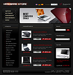 Web Hosting Web Design Template 17788