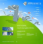 Web Hosting Web Design Template 18058