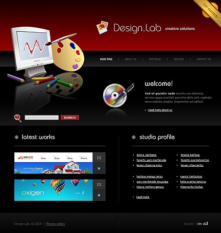 ADOBE PHOTOSHOP HOMEPAGE SCREENSHOT