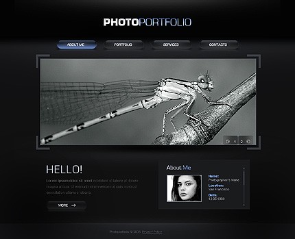 ADOBE PHOTOSHOP HOMEPAGE SCREENSHOT